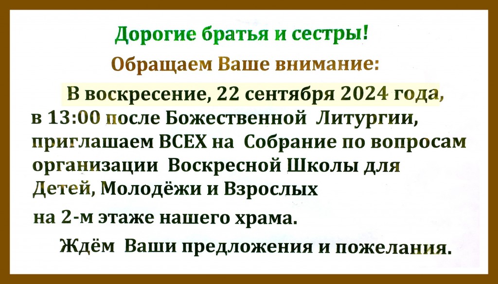 вопросы организации ВШ 2024